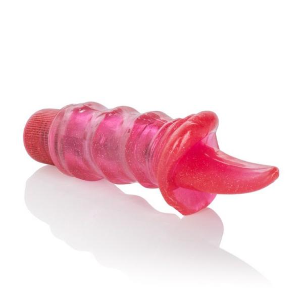 Waterproof Power Buddies Red Tongue Mini Vibrator