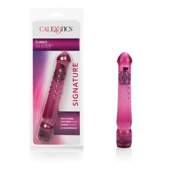 Turbo Glider Vibrator Raspberry Crush Red