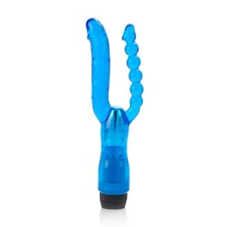 Dual Penetrator Vibrator Blue