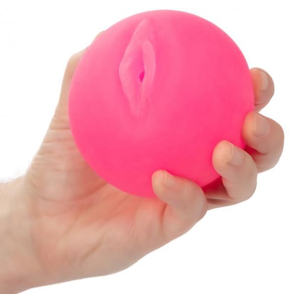 Pop Sock! Pussy & Ass Ball Masturbator - Pink