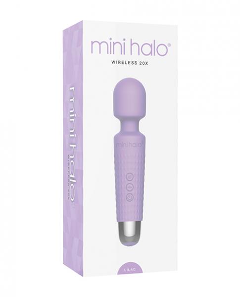 Mini Halo Wireless Wand 20x Silicone Liliac