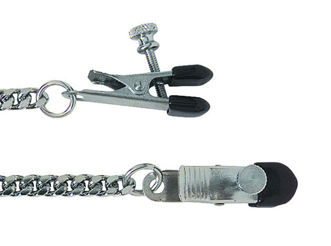 Classic Adjustable Nipple Clamps Rubber Tipped