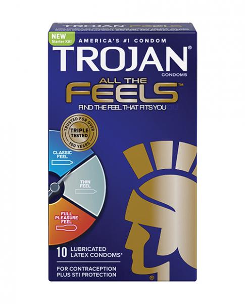 Trojan All The Feels Condoms 10ct