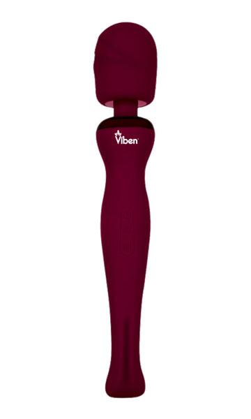 Viben Sultry Intense Handheld Wand Massager Ruby