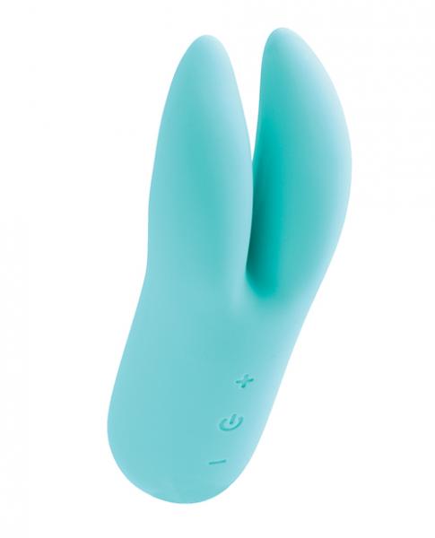 Vedo Kitti Rechargeable Dual Vibe Tease Me Turquoise