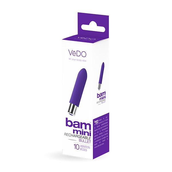 VeDO Bam Mini Rechargeable Bullet Vibe - Into You Indigo