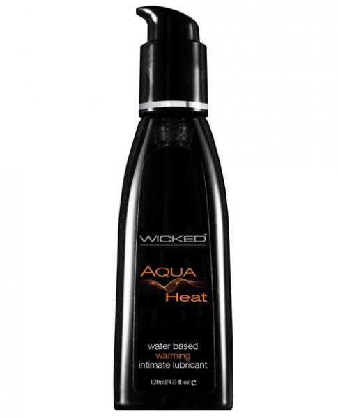 Wicked Aqua Heat Water Based Warming Lubricant 4oz