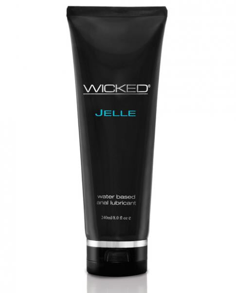 Wicked Jelle Water Based Anal Gel Lube 8oz