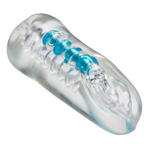 Cloud 9 Personal Double Ended Beaded Stroker Clear