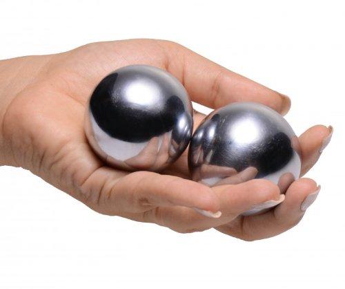 Titanica Extreme Steel Orgasm Balls Silver