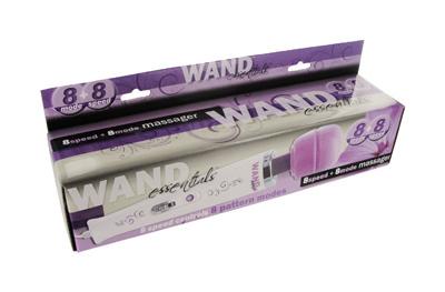 Wand Essentials 8 Speed 8 Modes Massager AC 110V Purple